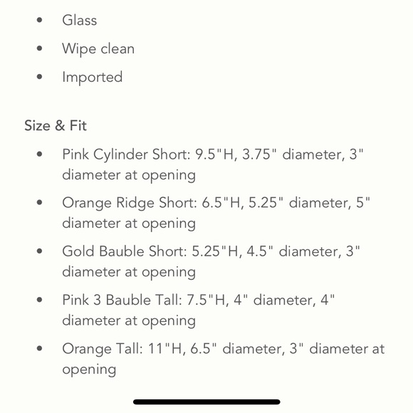 Pink stack spherical Vase - Picture 3 of 4